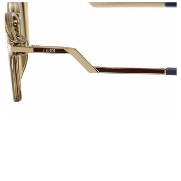 Fendi Zig-Zag Side Round Acetate Sunglasses main image 9